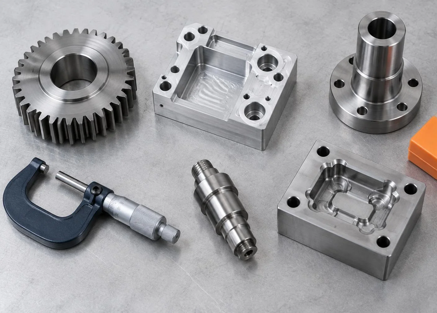Precision machined components